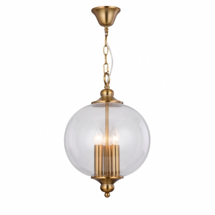 Подвесной светильник ST Luce Lateria SL362.203.03 в стиле ретро, цвет золотой