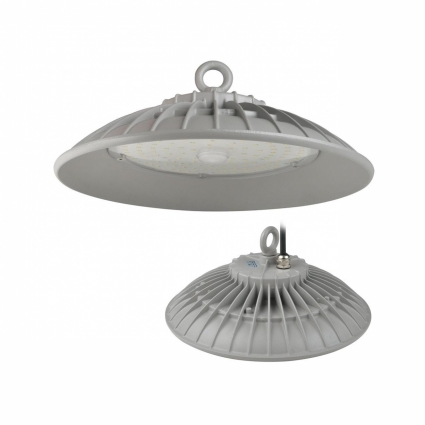 Подвесной светодиодный светильник (UL-00003182) Uniel ULY-U33B-150W/DW IP65 Silver в современном стиле, цвет серый