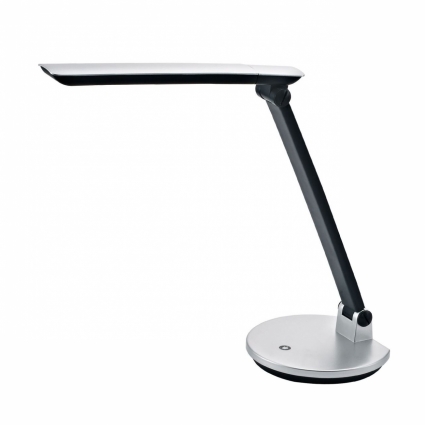 Настольная лампа (07540) Uniel TLD-512 Silver/LED/550Lm/4500K/Dimer в современном стиле, цвет серебро