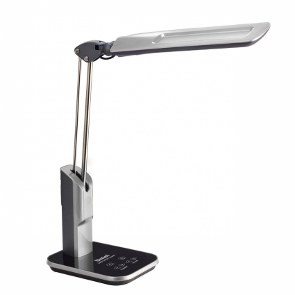 Настольная лампа (09106) Uniel TLD-515 Silver/LED/900Lm/2700-6400K/Dimmer в современном стиле, цвет серебро