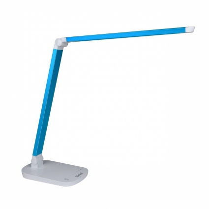 Настольная лампа (10084) Uniel TLD-521 Blue/LED/800Lm/5000K/Dimmer в современном стиле, цвет голубой