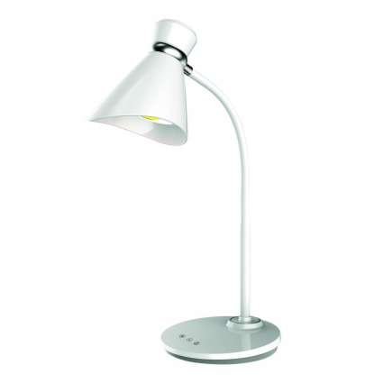 Настольная лампа (UL-00002379) Uniel TLD-548 White/LED/300Lm/3300-6000K/Dimmer в современном стиле, цвет белый