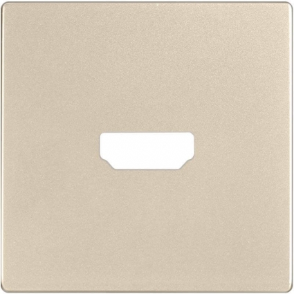Werkel Накладка для розетки HDMI шампань WL11-HDMI-CP 4690389124518 в современном стиле, цвет бежевый
