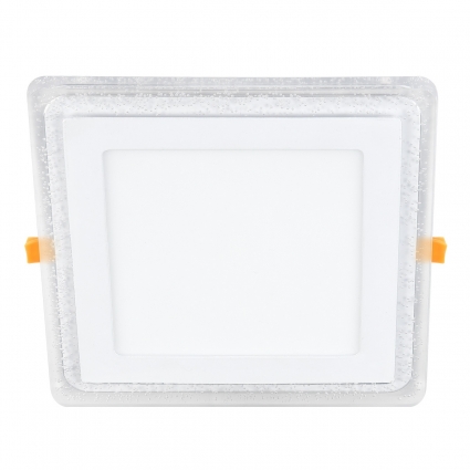 Встраиваемый светодиодный светильник Elektrostandard DLS024 7+3W 4200K 4690389107122 в современном стиле, цвет белый