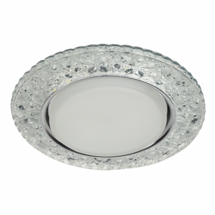 Встраиваемый светильник ЭРА LED DK LD25 SL/WH в стиле модерн, цвет серебро