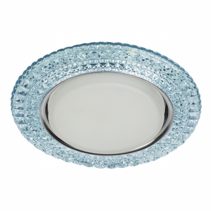 Встраиваемый светильник ЭРА LED DK LD26 BL/WH в стиле модерн, цвет голубой