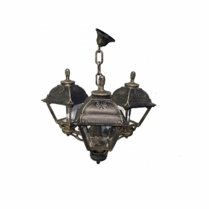 Уличный подвесной светильник Fumagalli Sichem/Cefa 3L U23.120.S30.BXF1R в классическом стиле, цвет бронза