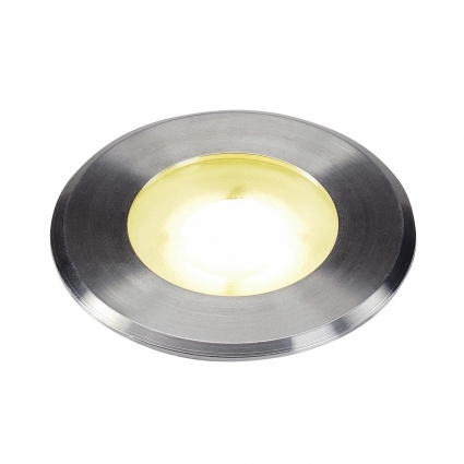 Ландшафтный светодиодный светильник SLV Dasar Flat Led 1002188 в современном стиле, цвет серый