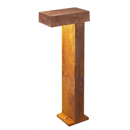 Уличный светодиодный светильник SLV Rusty Pathlight 1001824 в современном стиле, цвет коричневый