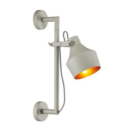 Спот Odeon Light Osta 4083/1WA в стиле лофт, цвет серый