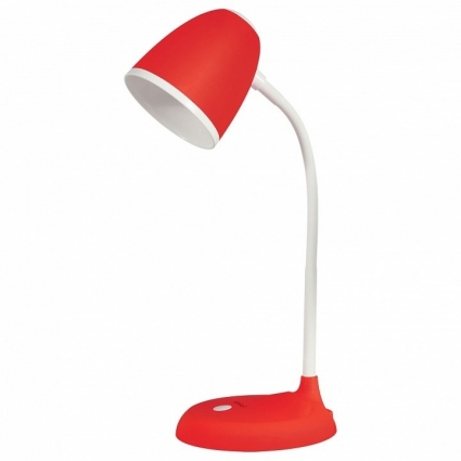 Настольная лампа (UL-00003651) Uniel Standard TLI-228 Red E27 в современном стиле, цвет красный