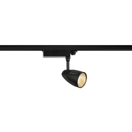 Трековый светодиодный светильник SLV 3Ph Spot T Led 1001269 в современном стиле, цвет черный