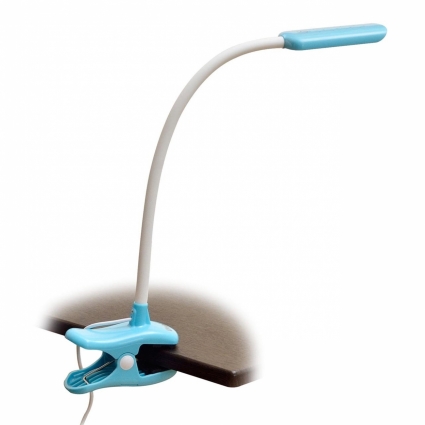 Настольная лампа (UL-00003646) Uniel TLD-554 Blue/LED/400Lm/5500K/Dimmer в современном стиле, цвет голубой