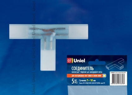 Клемма (10818) Uniel UTC-K-32/A67-NNN Clear 005 Polybag цвет прозрачный
