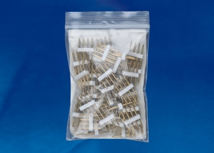 Клемма (10829) Uniel UTC-K-04/B67-RGB Copper 050 Polybag цвет прозрачный