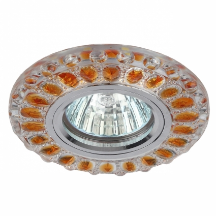 Встраиваемый светильник ЭРА LED DK LD10 SL OR/WH в стиле модерн, мощность 53 Вт