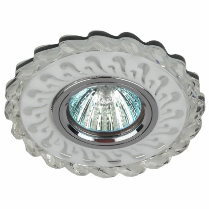 Встраиваемый светильник ЭРА LED DK LD36 SL/WH в стиле модерн, цвет серебро