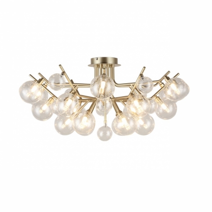 Потолочная люстра Favourite Lash 2524-18U в современном стиле, цвет золотой
