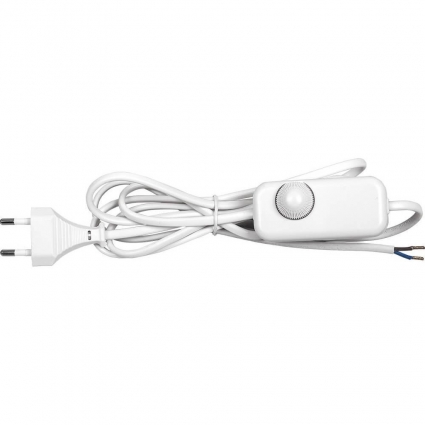Сетевой шнур с диммером Feron DM103200W 23056, цвет белый