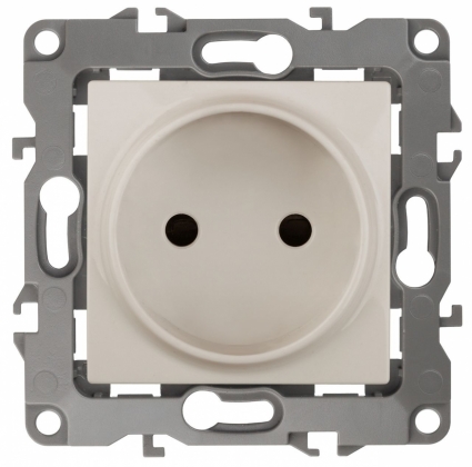 Розетка ЭРА 12 2P 16A 250V 12-2005-02 в современном стиле