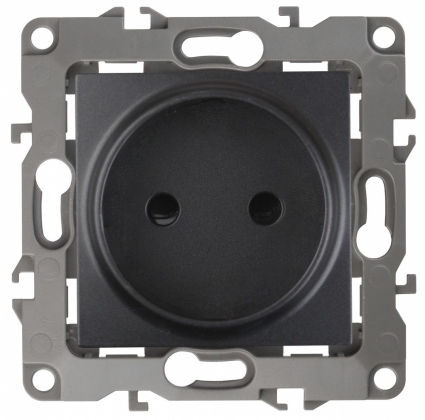 Розетка ЭРА 12 2P 16A 250V 12-2105-05 в стиле Хай-тек