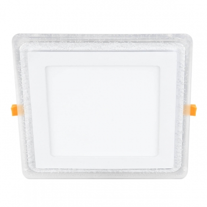 Встраиваемый светодиодный светильник Elektrostandard DLS024 12+6W 4200K 4690389107146 в современном стиле, цвет белый