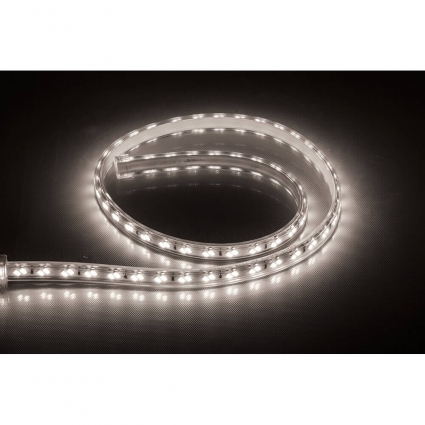 Светодиодная влагозащищенная лента Feron 11W/m 120LED/m 5730SMD теплый белый 50M LS705 32716 цвет белый, мощность 550 Вт