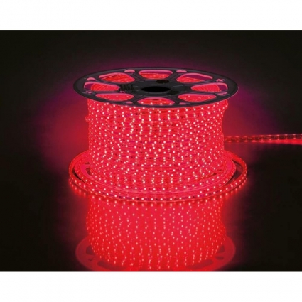 Светодиодная влагозащищенная лента Feron 4,4W/m 60LED/m 2835SMD красный 100M LS704 26239, цвет красный, мощность 440 Вт
