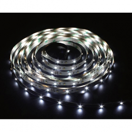 Светодиодная влагозащищенная лента Feron 9,6W/m 120LED/m 2835SMD холодный белый 5M LS613 27731, цвет белый, мощность 48 Вт