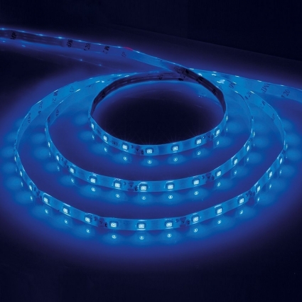 Светодиодная лента Feron 4,8W/m 60LED/m 2835SMD синий 5M LS603 27673, цвет синий, мощность 24 Вт