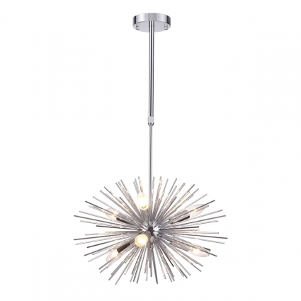 Подвесная люстра Odeon Light Kavalle 4661/6 цвет хром, мощность 240 Вт