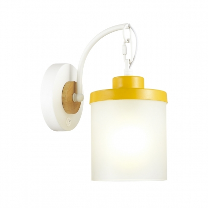 Бра Odeon Light Smily 4652/1WB цвет белый, мощность 60 Вт