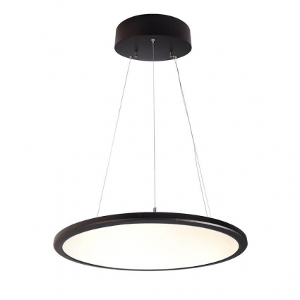 Подвесной светильник Deko-Light LED Panel transparent round 342089 цвет черный, мощность 50 Вт