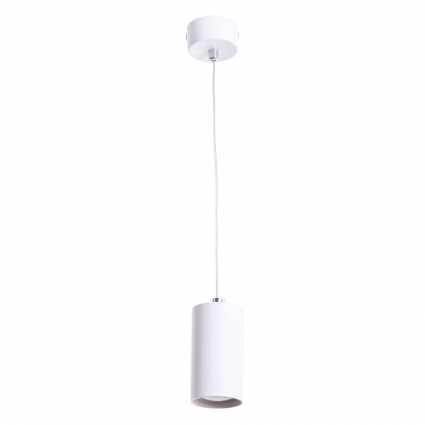 Подвесной светильник Arte Lamp Canopus A1516SP-1WH цвет белый, мощность 35 Вт