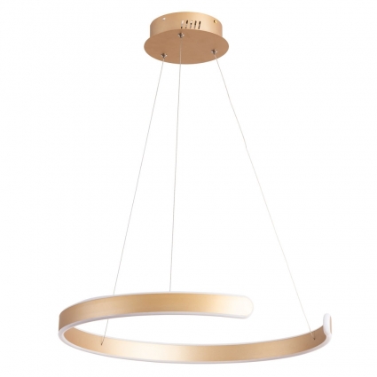 Подвесной светодиодный светильник Arte Lamp Helios A4050SP-1SG цвет золотой, мощность 55 Вт