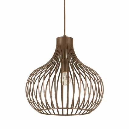 Подвесной светильник Ideal Lux Onion SP1 D38 цвет коричневый, мощность 60 Вт