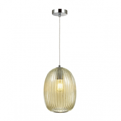 Подвесной светильник Odeon Light Dori 4703/1 цвет бежевый, мощность 60 Вт