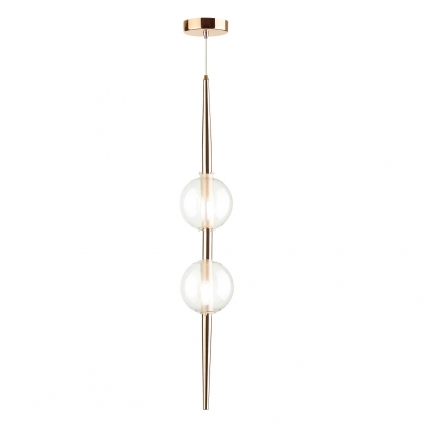 Подвесной светильник Odeon Light Lazia 4685/2 цвет бронза, мощность 10 Вт