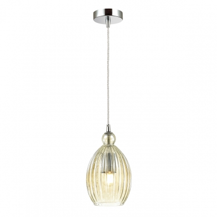 Подвесной светильник Odeon Light Storzo 4711/1 цвет бежевый, мощность 60 Вт