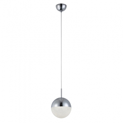 Подвесной светодиодный светильник Crystal Lux Pio SP1 D120 Chrome цвет хром, мощность 6 Вт