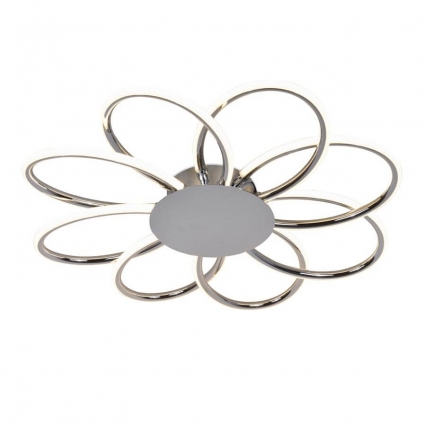 Потолочный светодиодный светильник Ambrella light Line FL425 цвет белый, мощность 88 Вт