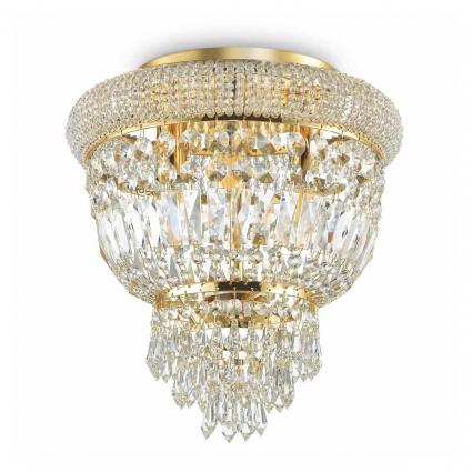 Потолочный светильник Ideal Lux Dubai PL3 Ottone цвет золотой, мощность 120 Вт