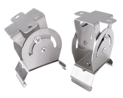 Кронштейн для светильника Deko-Light Surface mounting bracket for lamp Tri Proof 2 pcs. 930072 цвет серебро