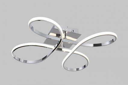 Потолочный светодиодный светильник Arte Lamp Diadema A2526PL-4CC цвет хром, мощность 108 Вт
