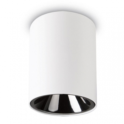 Потолочный светодиодный светильник Ideal Lux Nitro 15W Round Bianco цвет белый