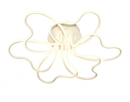 Потолочный светодиодный светильник Ambrella light Metallic FL340 цвет белый, мощность 102 Вт