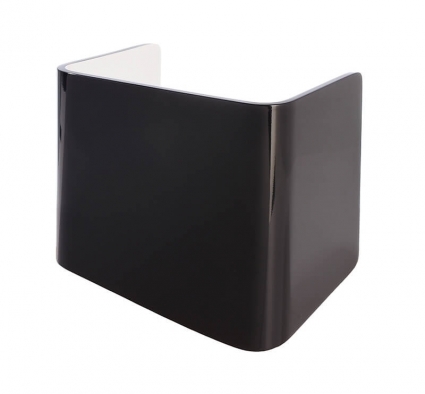 Крышка Deko-Light Cover Crateris I aluminium black white 930368 цвет черный