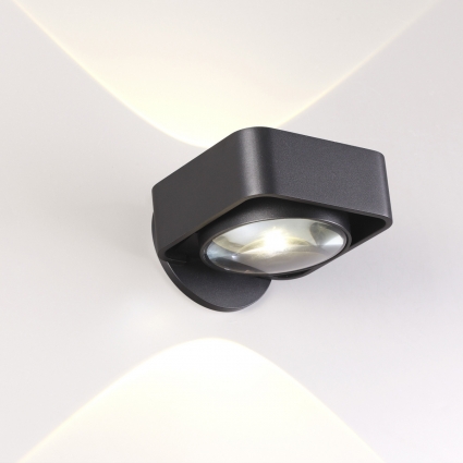 Настенный светодиодный светильник Odeon Light Paco 3889/6WB цвет черный