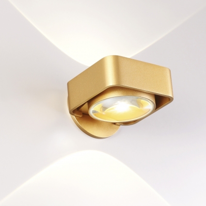 Настенный светодиодный светильник Odeon Light Paco 3889/6WG цвет золотой