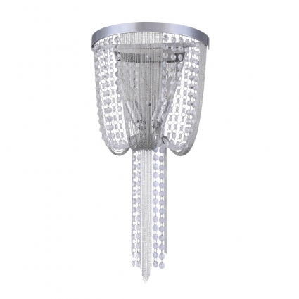 Настенный светильник Crystal Lux TEATRO AP2 CHROME цвет хром, мощность 120 Вт